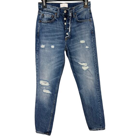 Boyish Jeans The Billy Button Fly Jeans in Waterfront Wash recycled cotton - Picture 3 of 16